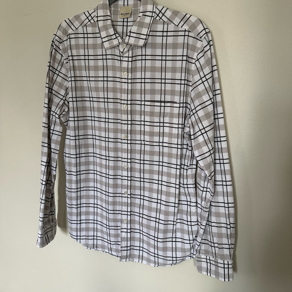 Baldwin Kansas City Plaid Button Up